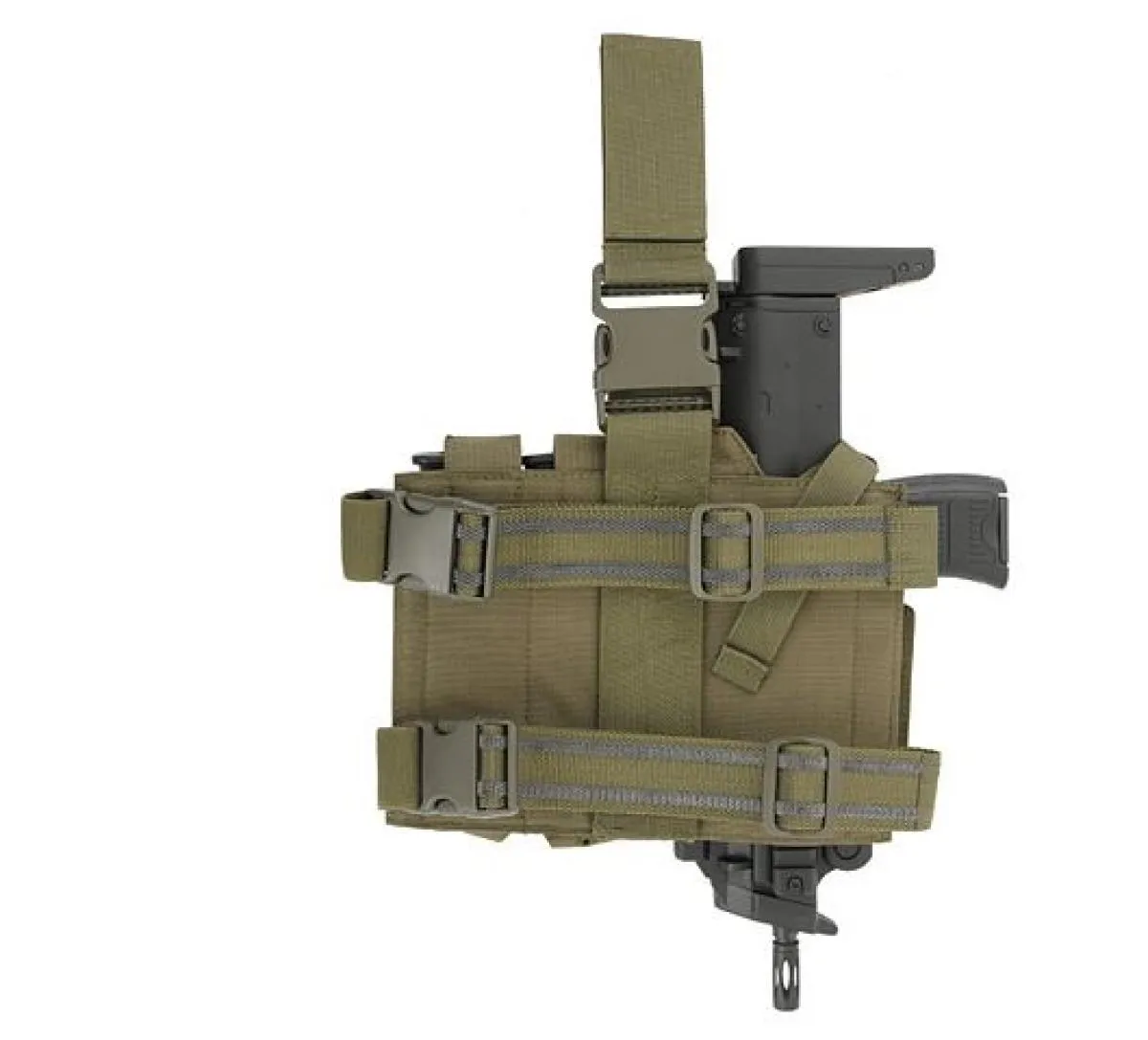 SMG Bein Holster Olive inkl. Mag Pouch